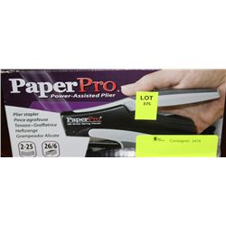 PAPER PRO POWER ASSISTED PLIER STAPLER