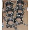 Image 1 : FLAT OF FIRE HOSE CLAMPS