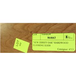 "NEW JERSEY OAK" HARDWOOD FLOORING X1030