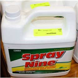4L JUG OF SPRAYNINE CLEANER