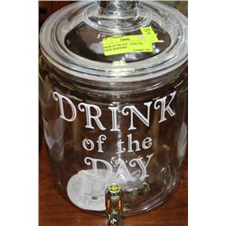 DRINK OF THE DAY - 2 GALLON DRINK DISPENSER