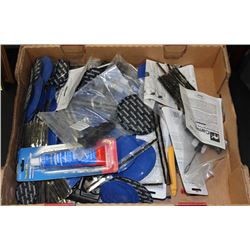 FLAT OF TIRE REPAIR EQUIPMENT