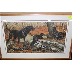 FRAMED LIMITED EDITION PRINT "BORN CHAMPS"