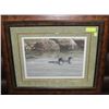 Image 1 : FRAMED LIMITED EDITION PRINT "ALONG THE SHORE"