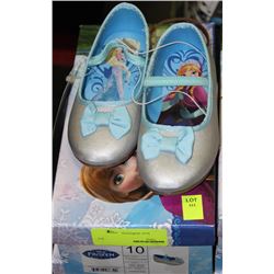 DISNEY'S FROZEN BALLERINA SHOES ON CHOICE: SIZE 8