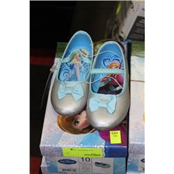DISNEY'S FROZEN BALLERINA SHOES ON CHOICE: SIZE 6