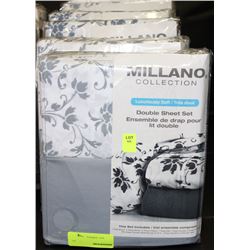 DOUBLE SHEET SET ON CHOICE: GREY