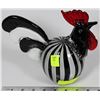 Image 1 : ART GLASS ROOSTER