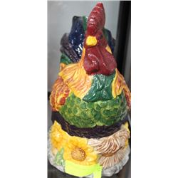 ROOSTER COOKIE JAR