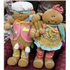 Image 1 : PAIR OF GINGERBREAD STUFFIES