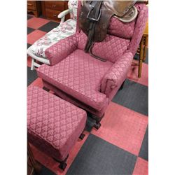 HERITAGE HOUSE CHAIR & OTTOMAN