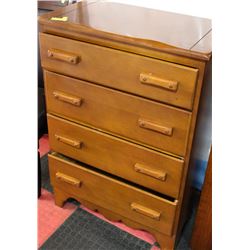 KRUG SOLID MAPLE 4 DRAWER CHEST