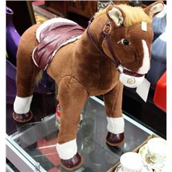 CHILDS STUFFED HORSE