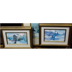 3 FRAMED PICTURES