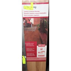 20.58SQ FT LOCKING LAMINATE FLOORING