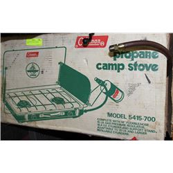 COLEMAN PROPANE CAMPING STOVE