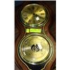 Image 1 : WOODEN WALL CLOCK / BAROMETER