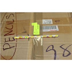 BOX OF AROUND 2400 PENCILS ON CHOICE