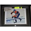 Image 1 : LEON DRAISAITL FRAMED AUTOGRAPH - GUARANTEED