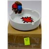 Image 1 : 6 ASHTRAY WITH BEAVER ORNAMENTS