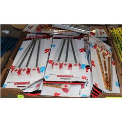 FLAT OF ASSORTED PENCILS WITH CANADA ERASERS