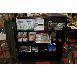 MIRRORED DISPLAY SHELVING UNIT