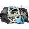 Image 1 : 2 FALL PROTECTION HARNESSES & 1 ROPE/LANYAR