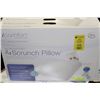 Image 1 : ICOMFORT 2 IN 1 GEL MEMORY FOAM SCRUNCH PILLOW