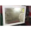 Image 1 : WHITE FRAMED MIRROR