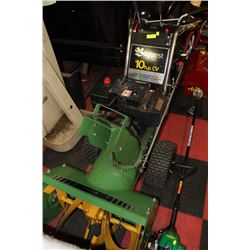 BAYCREST 10 H.P. SNOWBLOWER-RUNNING