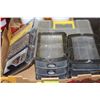Image 1 : TRAY OF TOOL BOXES & BIT SETS
