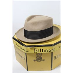 1940s BILTMORE BEAVER BLEND FEDORA HAT