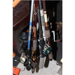 BUNDLE OF VINTAGE FISHING RODS