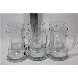 BOX OF 6 PRINCESS HOUSE BEER STEINS