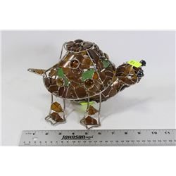 STAINED GLASS TEALIGHT TURTLE