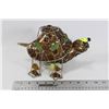 Image 1 : STAINED GLASS TEALIGHT TURTLE