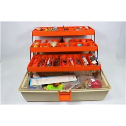 ADVENTURE FISHING TACKLE BOX& TACKLE