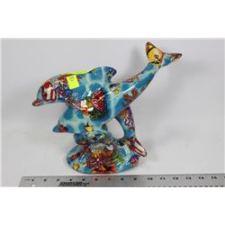 LARGE SEA LIFE DOLPHIN FIGURINE