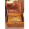 Image 1 : 2 HAND CRAFTED WOODEN TRINKET BOXES