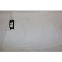 ADIDAS COOLMAX WHITE SKORT SIZE:10