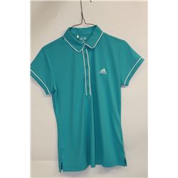 ADIDAS WOMENS S/SLEEVE POLO SIZE:S