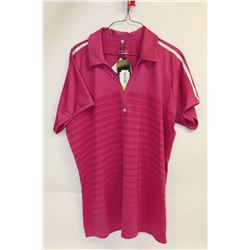 ADIDAS WOMENS COOLMAX GOLF POLO SIZE:XL