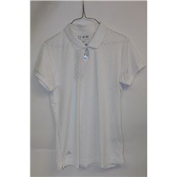 ADIDAS WOMENS COOLMAX GOLF POLO SIZE:M