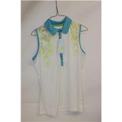 CALLAWAY WOMEN'S SLEEVELESS GOLF SHIRT SIZE:M