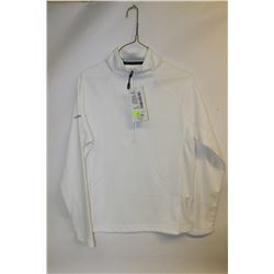 SECOND SKIN WOMEN'S 1/4 ZIP PULLOVER SIZE:S