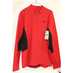 ASICS MENS 1/2 ZIP PULLOVER