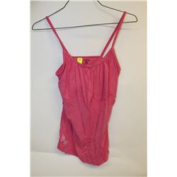 SHEBEEST WOMENS PINK TANK TOP