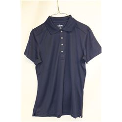 CALLAWAY MENS BLUE GOLF SHIRT