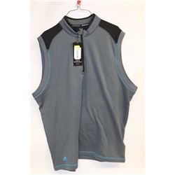 ADIDAS MENS CLIMAWARM SLEEVELESS PULLOVER
