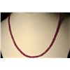 Image 1 : 14K Gold Ruby Necklace MSRP $1500